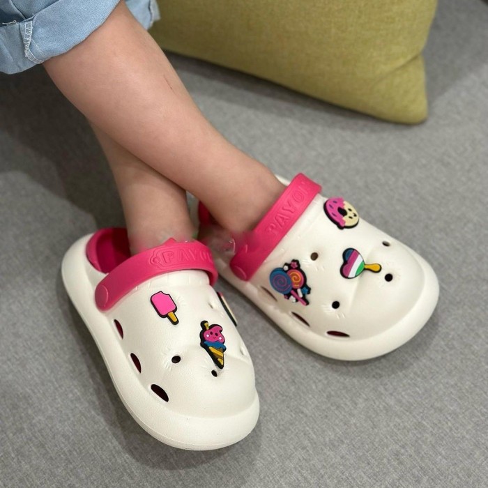 دمپایی بچگانه پایون مدل کراکس الیکا کد 70